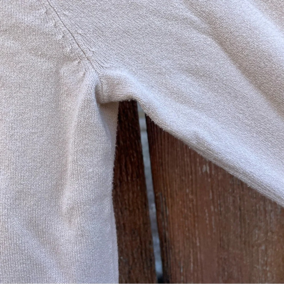 STACCATO Women’s Cream Cardigan Open Front Pockets Size Medium - Picture 12 of 12